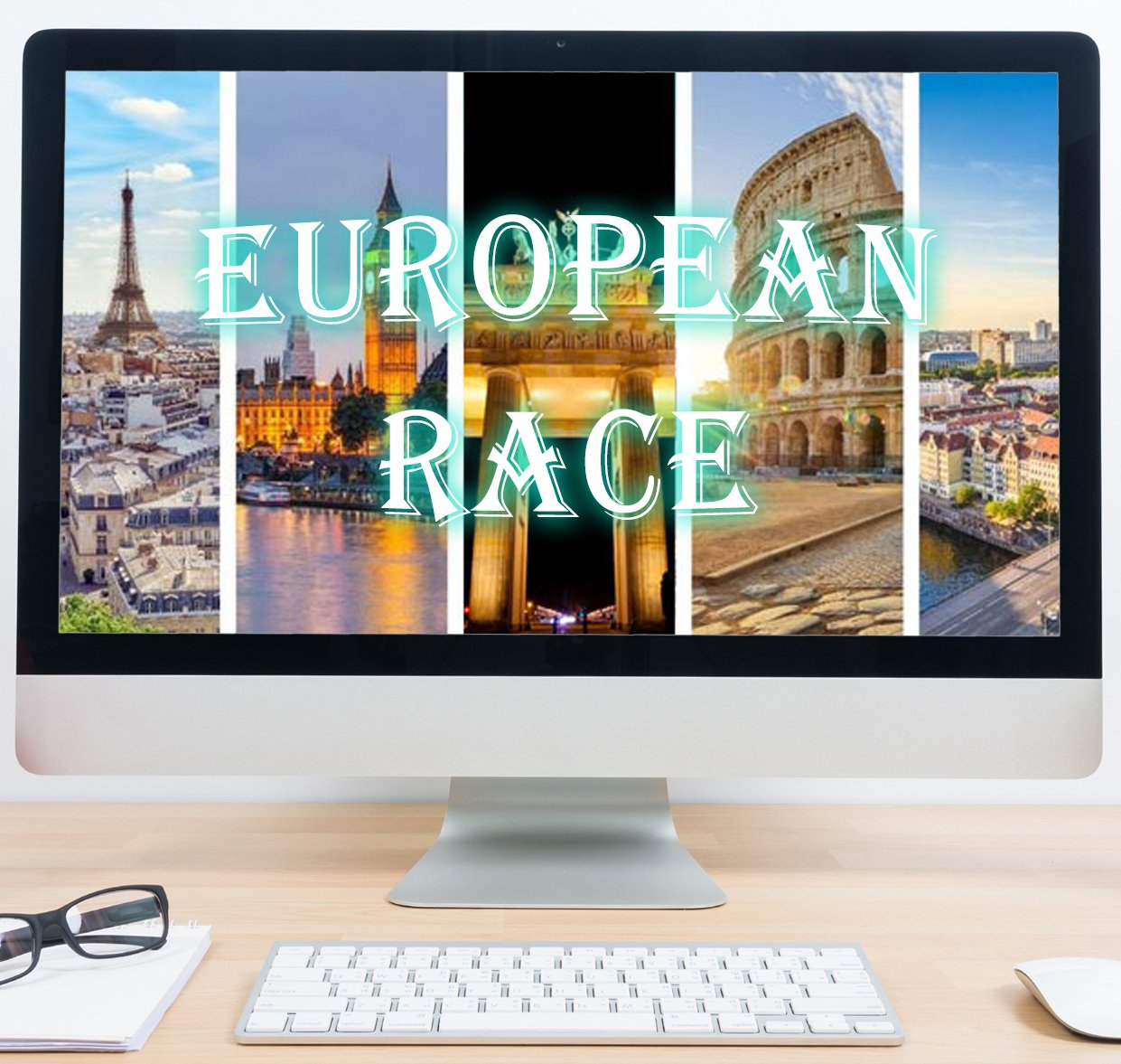 Virtual Amazing Race -Theme Europe Race