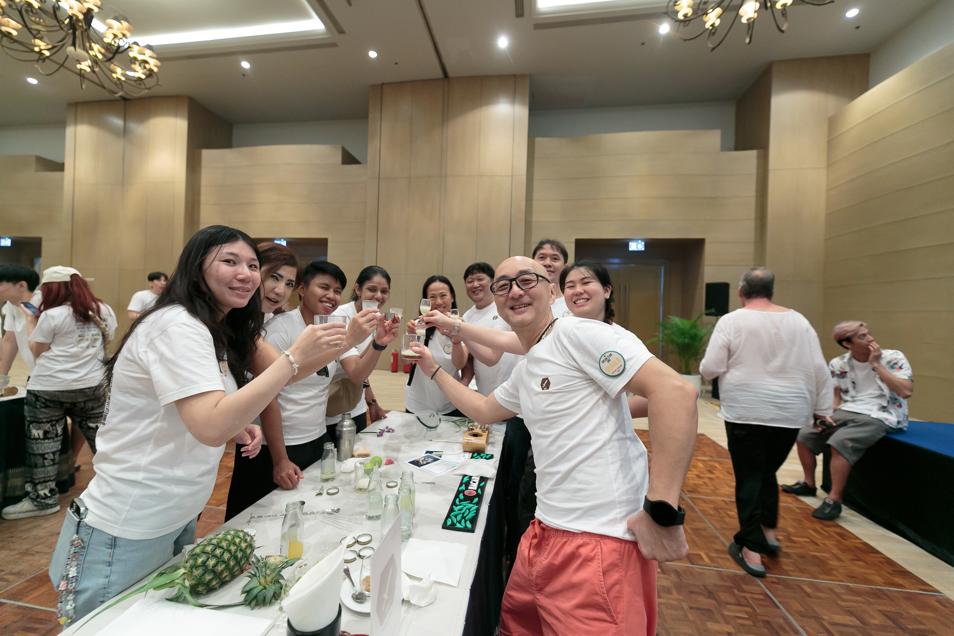 Teams will also take part in bartending-themed relays and challenges between cocktail making to keep the pace fast and fun