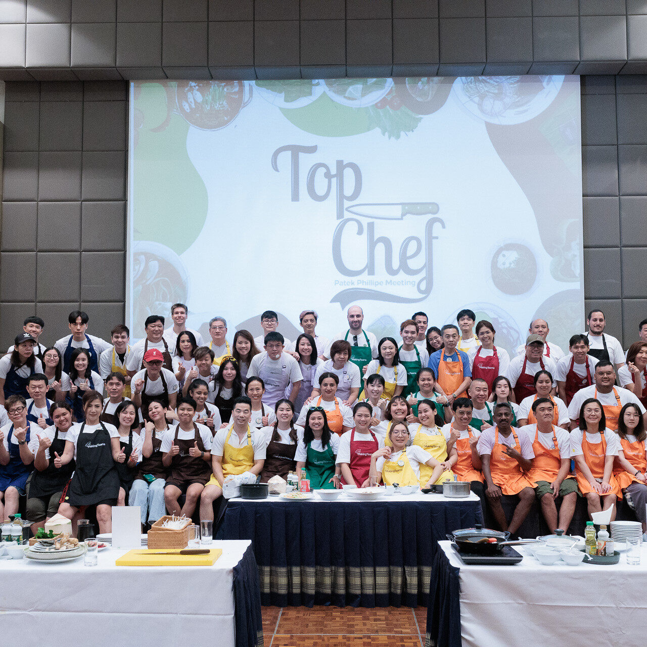 Top Chef is a highly interactive and fun team-building event vaguely based on the US TV series Top Chef