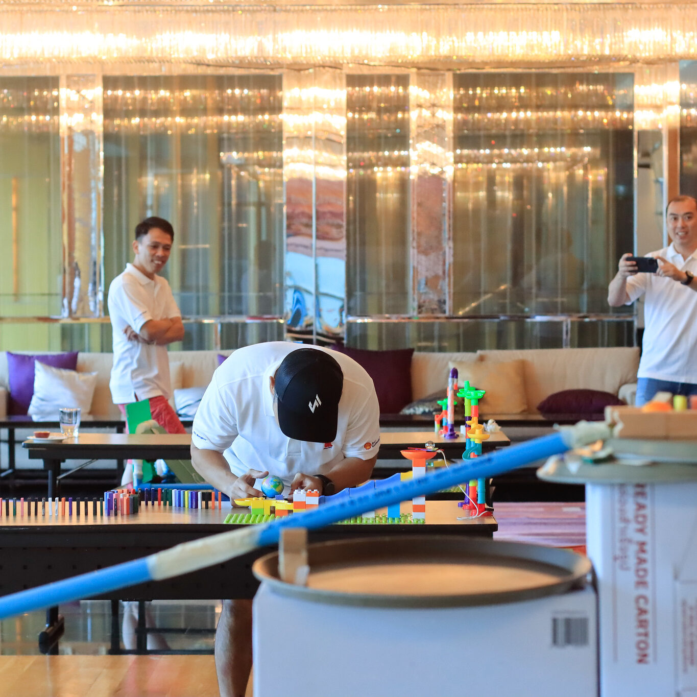 more advanced and ambitious chain reactions can be made the possibilities are nearly endless