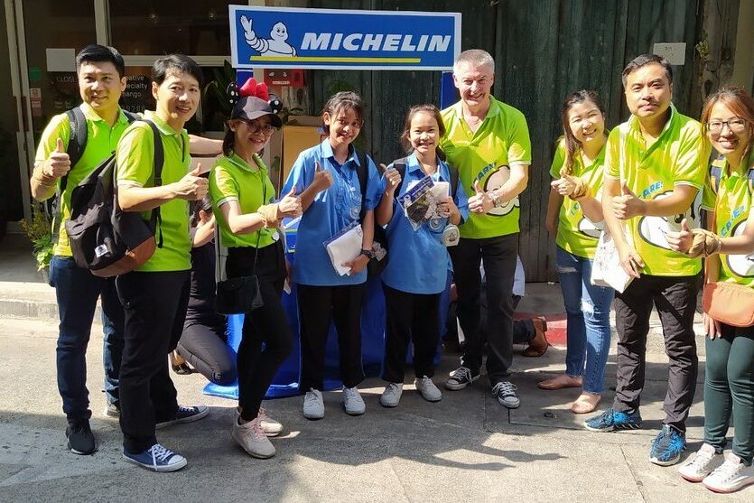 The Amazing Race event for Michelin in Bangkok was a resounding success