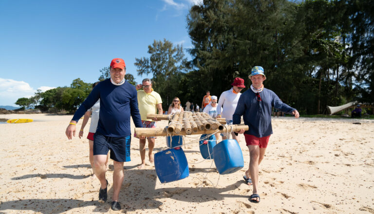 The Survivor Island event for Alfa Bank was a thrilling and immersive corporate retreat designed to build resilience