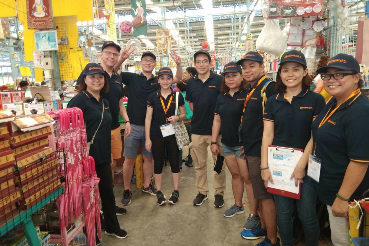 The Market Barter event for Continental Tyres in Pattaya offered a unique and interactive team-building experience