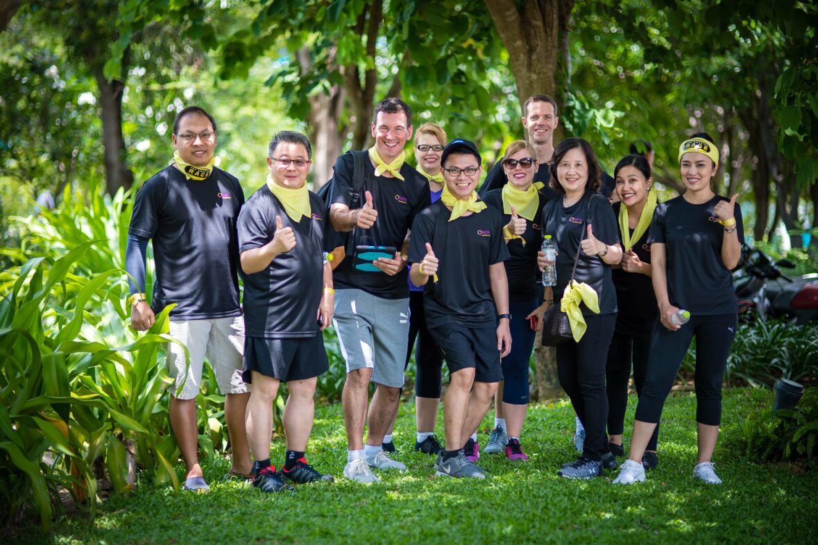 The iQuest event in Hua Hin for ONYX was a state-of-the-art team-building adventure