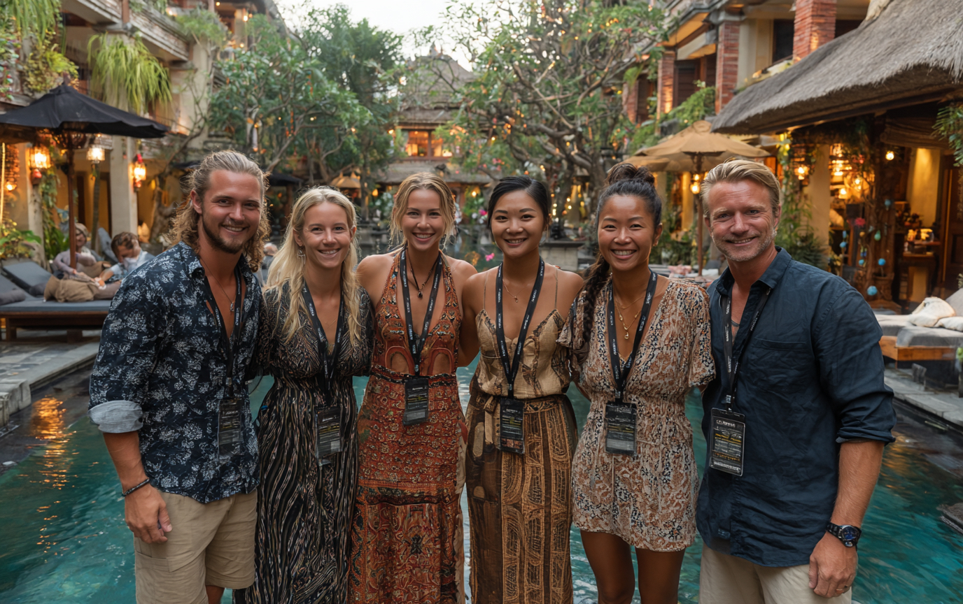 Event management team in Bali supporting venue sourcing and corporate planning