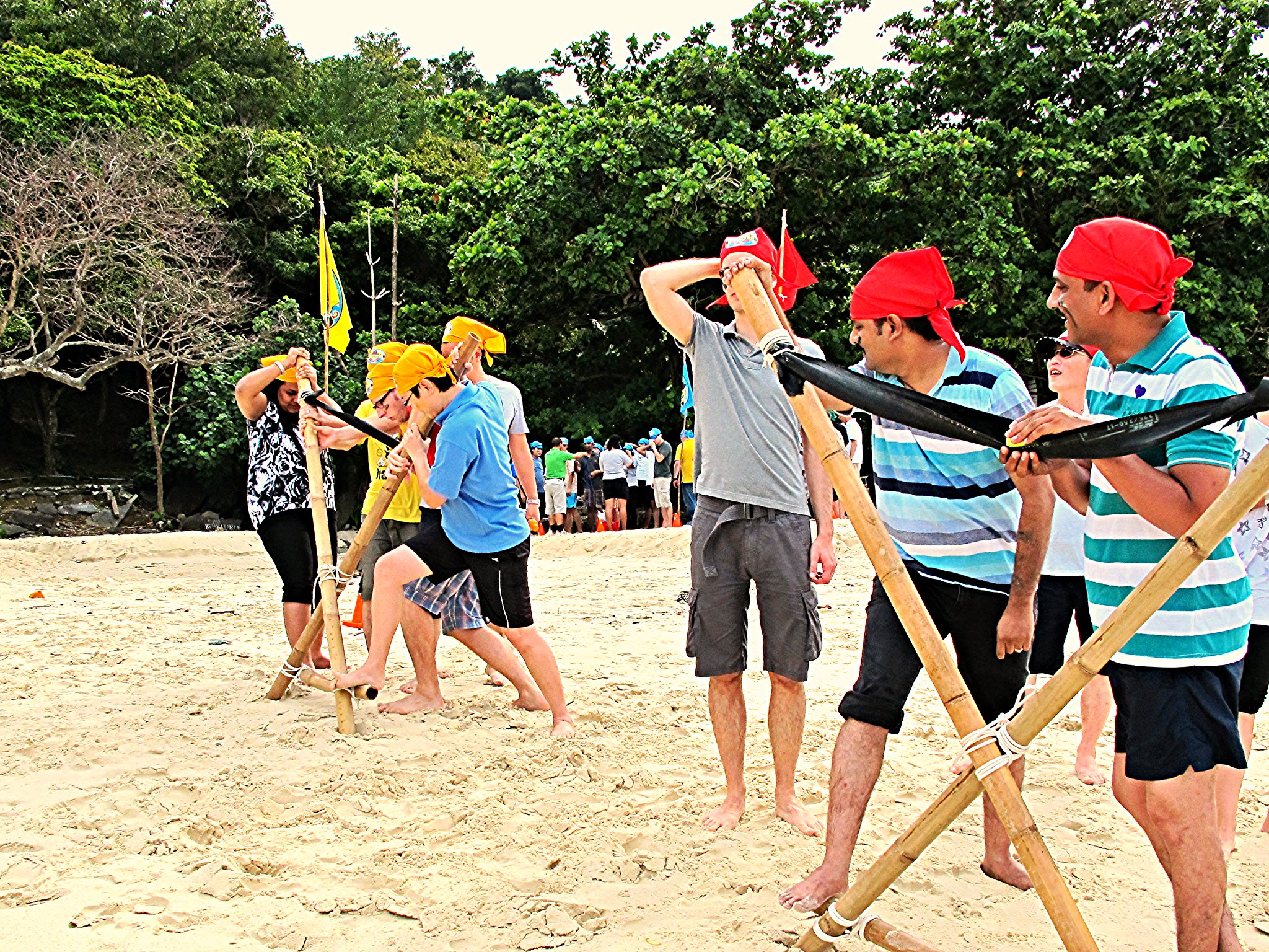 Competitive Energy That Drives Engagement Competitive team building activity in Phuket driving engagement and teamwork