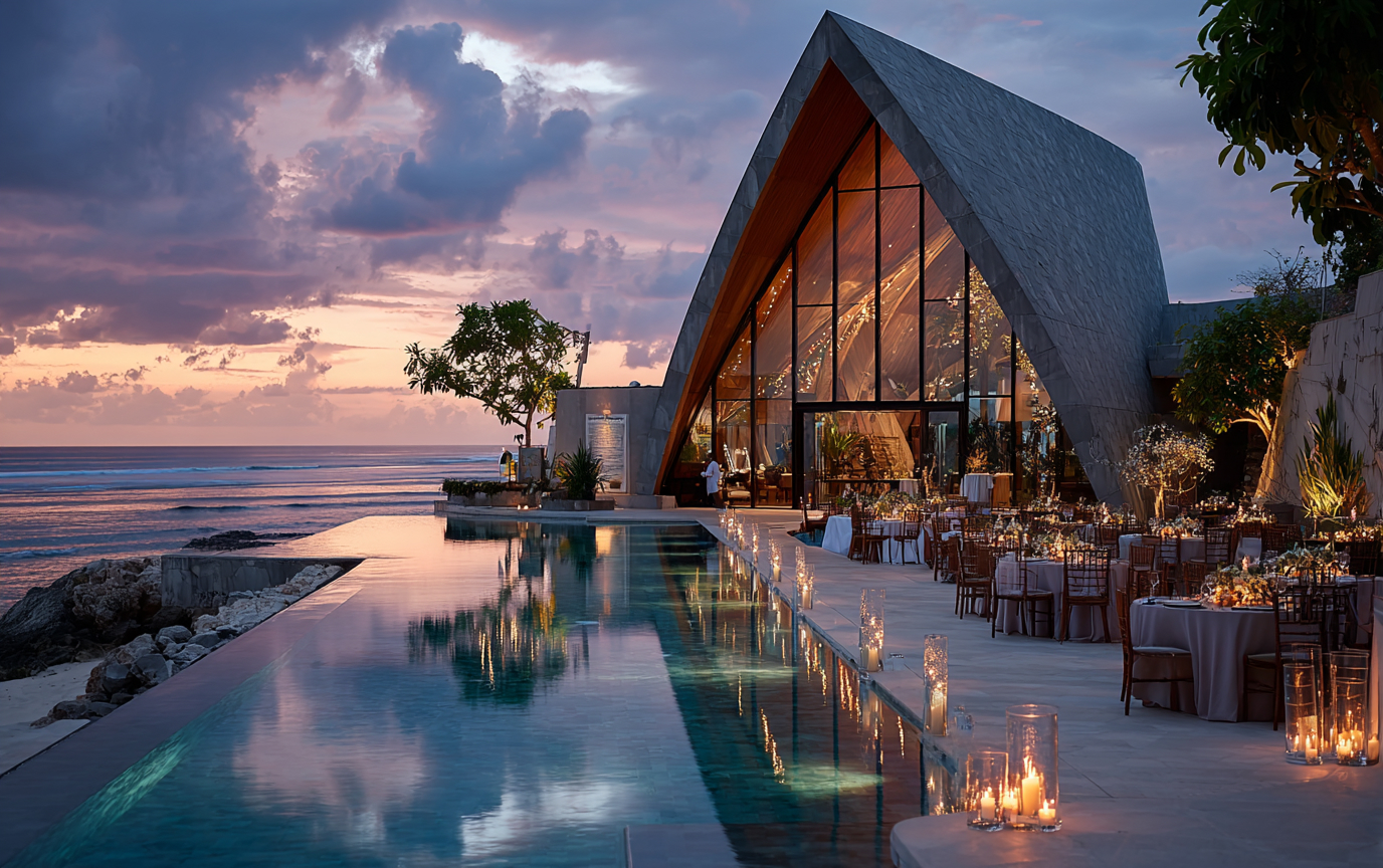 Creating Memorable Experiences Through Unique Venues Luxury oceanfront venue in Bali designed for memorable corporate events