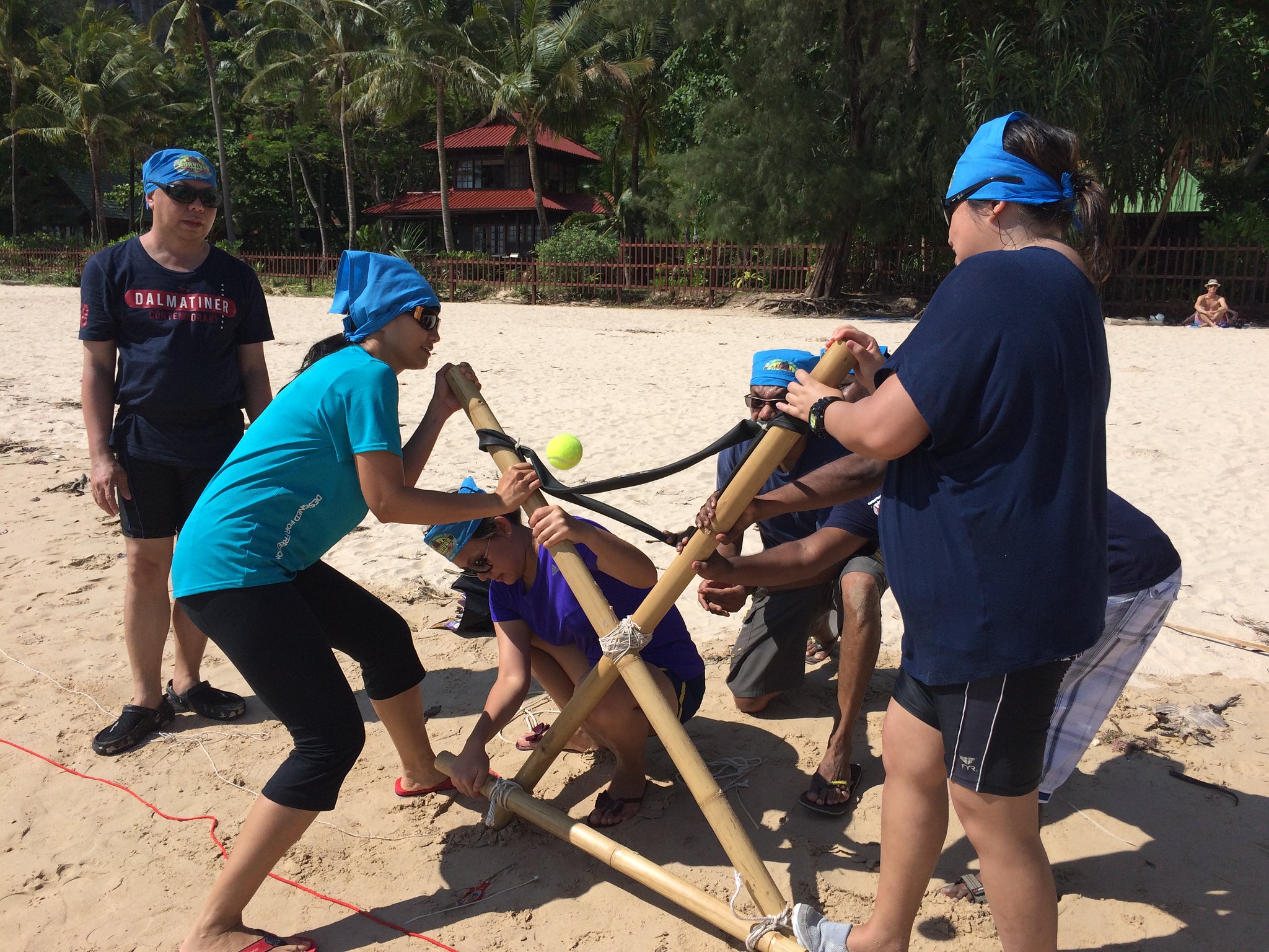 Strategic Thinking and Resource Management Team building activity demonstrating strategic thinking and resource management in Phuket