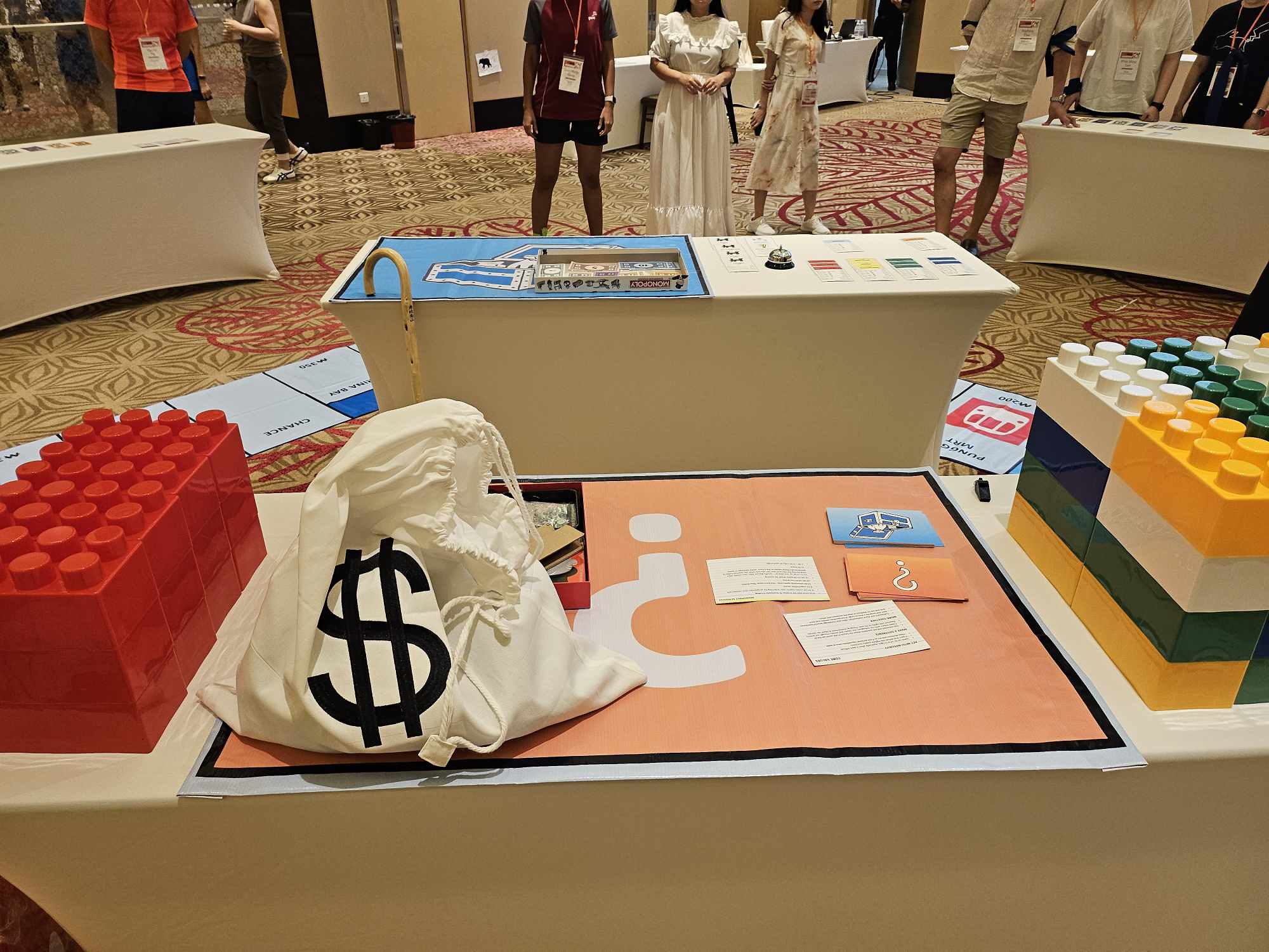 Business simulation team building through a corporate Monopoly challenge