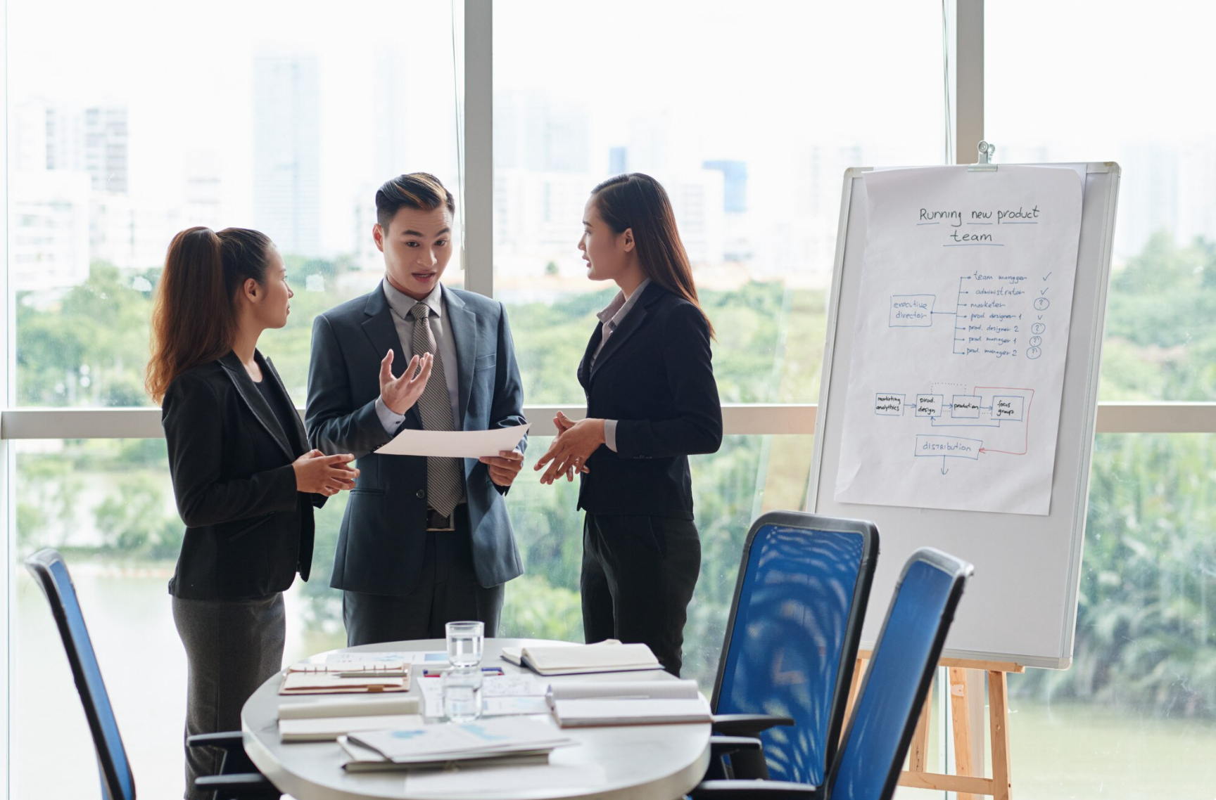 Speaker Management, Production, and Technical Coordination Conference planning team coordinating speakers, production requirements, and technical event operations